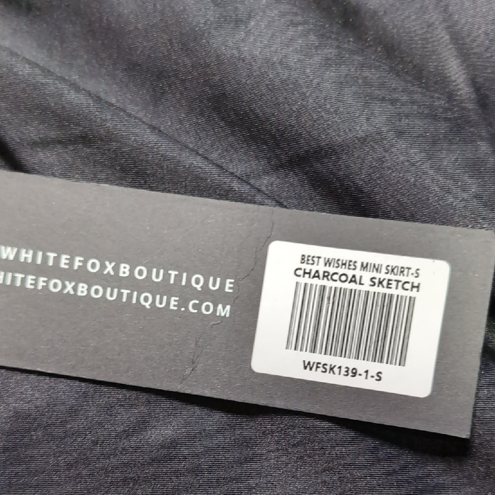White Fox Boutique Black Mini Skirt - Picture 7 of 7